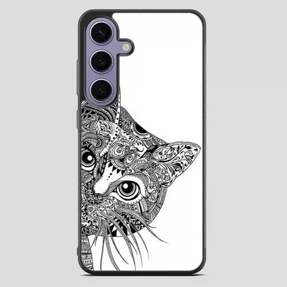 Zentangle Cat Samsung Galaxy S23 FE Case